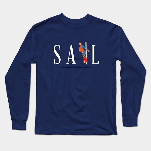SAIL - Bob Wiley Long Sleeve T-Shirt by BodinStreet